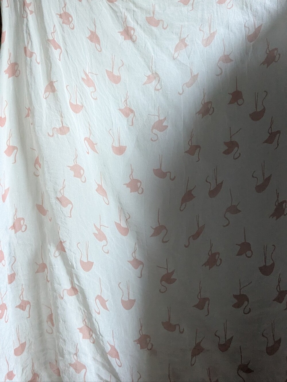 Flamingo Blouse Silk Large